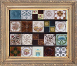 mixed tiles framed